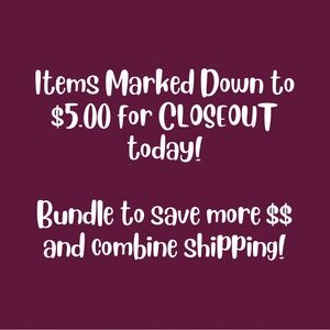 Markdown Sale Announcement